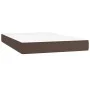 Brown synthetic leather pocket spring mattress 120x200x20 cm by vidaXL, Mattresses - Ref: Foro24-347765, Price: 179,54 €, Dis...
