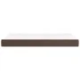 Brown synthetic leather pocket spring mattress 120x200x20 cm by vidaXL, Mattresses - Ref: Foro24-347765, Price: 179,54 €, Dis...