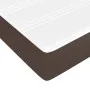 Brown synthetic leather pocket spring mattress 120x200x20 cm by vidaXL, Mattresses - Ref: Foro24-347765, Price: 179,54 €, Dis...