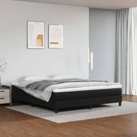 Schwarze Taschenfederkernmatratze aus Kunstleder, 160 x 200 x 20 cm von vidaXL, Matratzen - Ref: Foro24-347822, Preis: 267,85...
