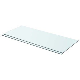 Estantes 2 unidades panel de vidrio transparente 70x30 cm en Estanterías | Comprar online en Foru.es
