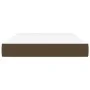Colchón de muelles ensacados tela marrón oscuro 120x200x20 cm de vidaXL, Colchones - Ref: Foro24-347757, Precio: 183,99 €, De...