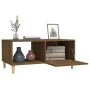 Mesa de centro madera contrachapada roble marrón 89,5x50x40 cm de vidaXL, Mesas de centro - Ref: Foro24-817515, Precio: 49,50...