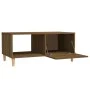 Mesa de centro madera contrachapada roble marrón 89,5x50x40 cm de vidaXL, Mesas de centro - Ref: Foro24-817515, Precio: 49,50...
