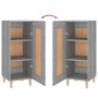 Aparador madera de ingeniería gris Sonoma 34,5x34x90 cm de vidaXL, Aparadores - Ref: Foro24-817433, Precio: 56,92 €, Descuent...