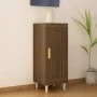 Oak brown engineered wood sideboard 34.5x34x90 cm by vidaXL, Sideboards - Ref: Foro24-817434, Price: 47,37 €, Discount: %