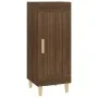 Oak brown engineered wood sideboard 34.5x34x90 cm by vidaXL, Sideboards - Ref: Foro24-817434, Price: 47,37 €, Discount: %