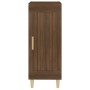 Aparador madera de ingeniería marrón roble 34,5x34x90 cm de vidaXL, Aparadores - Ref: Foro24-817434, Precio: 47,93 €, Descuen...