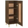 Oak brown engineered wood sideboard 34.5x34x90 cm by vidaXL, Sideboards - Ref: Foro24-817434, Price: 47,37 €, Discount: %