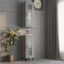 Armario de pared colgante gris Sonoma 34,5x34x90 cm de vidaXL, Aparadores - Ref: Foro24-817448, Precio: 51,97 €, Descuento: %