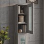 Armario de pared colgante gris Sonoma 34,5x34x90 cm de vidaXL, Aparadores - Ref: Foro24-817448, Precio: 51,97 €, Descuento: %