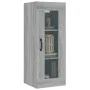 Sonoma gray hanging wall cabinet 34.5x34x90 cm by vidaXL, Sideboards - Ref: Foro24-817448, Price: 51,43 €, Discount: %