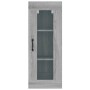 Armario de pared colgante gris Sonoma 34,5x34x90 cm de vidaXL, Aparadores - Ref: Foro24-817448, Precio: 51,97 €, Descuento: %