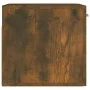 Armario de pared madera ingeniería roble ahumado 80x35x36,5 cm de vidaXL, Estantes y estanterías - Ref: Foro24-817603, Precio...