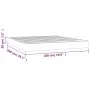 Black fabric pocket spring mattress 180x200x20 cm by vidaXL, Mattresses - Ref: Foro24-347836, Price: 276,91 €, Discount: %