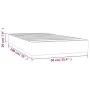 Taschenfederkernmatratze hellgrauer Stoff 90x190x20 cm von vidaXL, Matratzen - Ref: Foro24-347694, Preis: 128,67 €, Rabatt: %