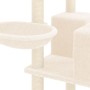 Rascador para gatos con postes de sisal color crema 167 cm de vidaXL, Mobiliario para gatos - Ref: Foro24-171609, Precio: 74,...