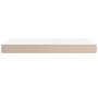 Colchón de muelles ensacados cuero sintético 100x200x20 cm de vidaXL, Colchones - Ref: Foro24-347747, Precio: 152,79 €, Descu...