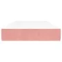 Pink velvet pocket spring mattress 90x190x20 cm by vidaXL, Mattresses - Ref: Foro24-347713, Price: 141,21 €, Discount: %