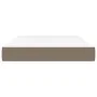 Colchón de muelles ensacados tela gris taupe 120x200x20 cm de vidaXL, Colchones - Ref: Foro24-347758, Precio: 163,23 €, Descu...