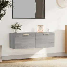 Sonoma grau Sperrholz-Hängeschrank 100x36,5x35 cm von vidaXL, Schließfächer und Lagerschränke - Ref: Foro24-817610, Preis: 54...