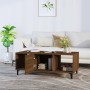 Mesa de centro madera contrachapada marrón roble 102x50x40 cm de vidaXL, Mesas de centro - Ref: Foro24-817530, Precio: 66,99 ...