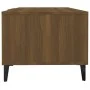 Mesa de centro madera contrachapada marrón roble 102x50x40 cm de vidaXL, Mesas de centro - Ref: Foro24-817530, Precio: 66,17 ...