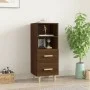 Aparador madera contrachapada roble marrón 34,5x34x90 cm de vidaXL, Aparadores - Ref: Foro24-817416, Precio: 48,23 €, Descuen...