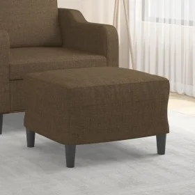 Brown fabric footstool 60x50x41 cm by vidaXL, Ottomans - Ref: Foro24-349282, Price: 50,81 €, Discount: %