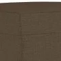 Reposapiés de tela marrón 60x50x41 cm de vidaXL, Otomanas - Ref: Foro24-349282, Precio: 50,81 €, Descuento: %