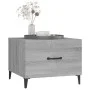 Mesas de centro con patas metal 2 uds gris sonoma 50x50x40 cm de vidaXL, Mesas de centro - Ref: Foro24-817540, Precio: 64,99 ...