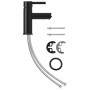 Grifo para lavabo de baño acabado negro 130x176 mm de vidaXL, Grifos - Ref: Foro24-149066, Precio: 38,27 €, Descuento: %