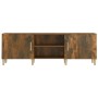 Mueble de TV madera contrachapada roble ahumado 150x30x30 cm de vidaXL, Muebles TV - Ref: Foro24-817501, Precio: 77,85 €, Des...