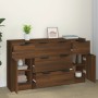 Set de aparador 3 piezas madera contrachapada roble marrón de vidaXL, Aparadores - Ref: Foro24-3115827, Precio: 186,59 €, Des...