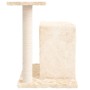 Rascador para gatos con postes de sisal color crema 51 cm de vidaXL, Mobiliario para gatos - Ref: Foro24-171585, Precio: 27,5...