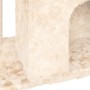 Rascador para gatos con postes de sisal color crema 51 cm de vidaXL, Mobiliario para gatos - Ref: Foro24-171585, Precio: 27,5...