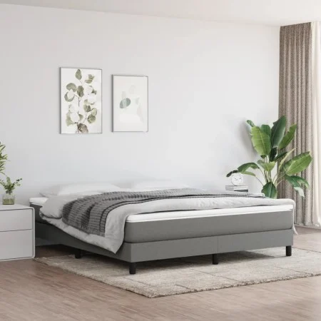 Colchón de muelles ensacados tela gris oscuro 180x200x20 cm de vidaXL, Colchones - Ref: Foro24-347835, Precio: 289,94 €, Desc...