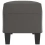 Banco de cuero sintético gris 100x35x41 cm de vidaXL, Bancos - Ref: Foro24-349462, Precio: 50,13 €, Descuento: %