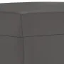 Banco de cuero sintético gris 100x35x41 cm de vidaXL, Bancos - Ref: Foro24-349462, Precio: 50,13 €, Descuento: %