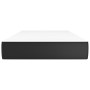 Colchón de muelles ensacados cuero sintético negro 90x190x20 cm de vidaXL, Colchones - Ref: Foro24-347702, Precio: 135,01 €, ...