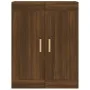 Armario de pared madera ingeniería roble marrón 69,5x32,5x90 cm de vidaXL, Estantes y estanterías - Ref: Foro24-817395, Preci...