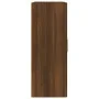 Armario de pared madera ingeniería roble marrón 69,5x32,5x90 cm de vidaXL, Estantes y estanterías - Ref: Foro24-817395, Preci...