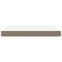 Pocket spring mattress taupe gray fabric 140x200x20 cm by vidaXL, Mattresses - Ref: Foro24-347798, Price: 215,05 €, Discount: %