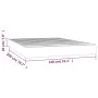 Pocket spring mattress taupe gray fabric 140x200x20 cm by vidaXL, Mattresses - Ref: Foro24-347798, Price: 215,05 €, Discount: %
