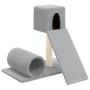 Rascador para gatos con postes de sisal gris claro 59 cm de vidaXL, Mobiliario para gatos - Ref: Foro24-171607, Precio: 26,04...