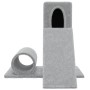 Rascador para gatos con postes de sisal gris claro 59 cm de vidaXL, Mobiliario para gatos - Ref: Foro24-171607, Precio: 26,04...
