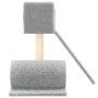 Rascador para gatos con postes de sisal gris claro 59 cm de vidaXL, Mobiliario para gatos - Ref: Foro24-171607, Precio: 26,04...