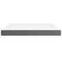 Colchón de muelles ensacados cuero sintético gris 160x200x20 cm de vidaXL, Colchones - Ref: Foro24-347826, Precio: 269,66 €, ...