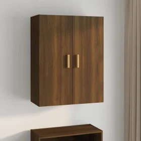 Armario colgante de pared roble Sonoma 69,5x34x90 cm de vidaXL, Aparadores - Ref: Foro24-817383, Precio: 81,20 €, Descuento: %