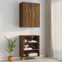 Armario colgante de pared roble Sonoma 69,5x34x90 cm de vidaXL, Aparadores - Ref: Foro24-817383, Precio: 82,33 €, Descuento: %